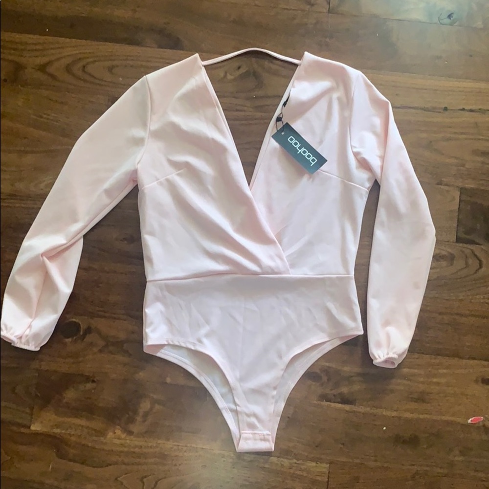 Blush body suit 🌸